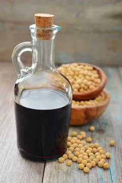 Soy sauce Stock Photos