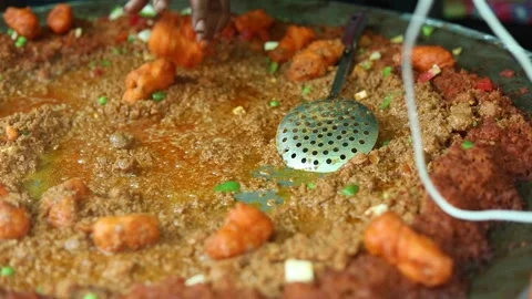 Soya kathi chaap Stock Footage 131702371