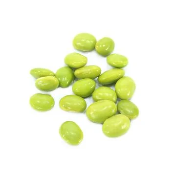 Soybean isolated on white background Stock Photos