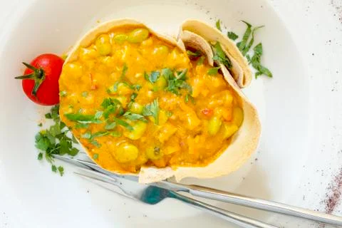 SOYBEAN STEW DISH Stock-Fotos