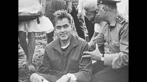 Soyuz 9. Completion of the flight Stock Footage 162565276