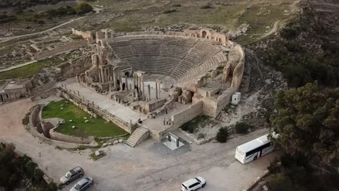 SP 0118 Drone Archaeological Arc DJI 0042 Stock Footage 169991473