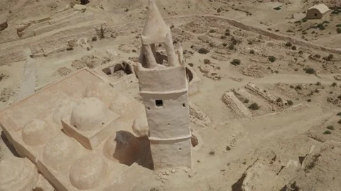 SP 0124 Drone Archaeological Boom up DJI 0078 Stock Footage 169995314