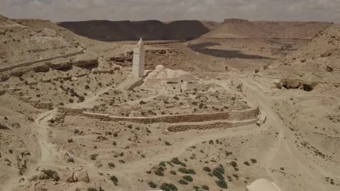 SP 0129 Drone Archaeological Push in DJI 0070 Stock Footage 170000788