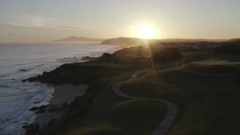 SP 0137 Drone Beach Push out DJI 00191 Stock Footage 169978384