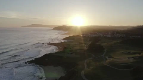 SP 0138 Drone Beach Push in DJI 00191 Stock Footage 169979628