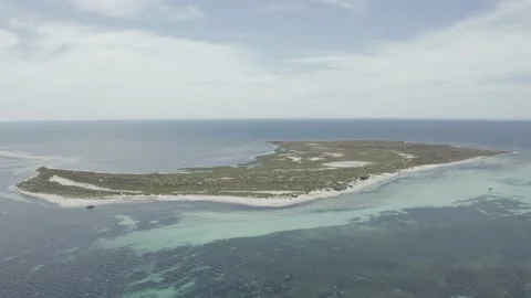 SP 0161 Drone Beach Push in DJI 0086 Stock Footage 169985887