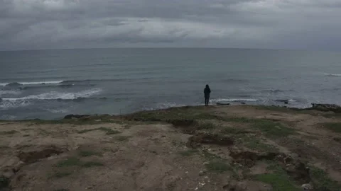 SP 0166 Drone Beach Push in DJI 0082 Stock Footage 169987723