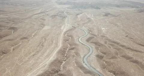 SP 0233 Drone Road Push in DJI 0040 Stock Footage 170019200