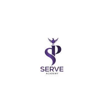 SP Letter Logo Illustrazione stock