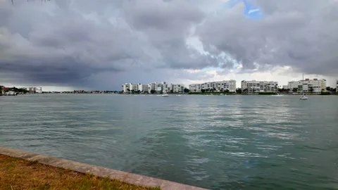 SP0001WideViewBoats Stock Footage 339371734