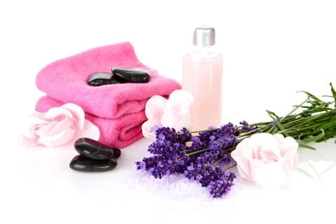 Spa accessories Stock Photos