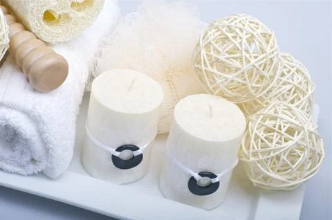 Spa accessories Stock-Fotos