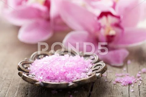 Spa and bath set Stock Photos