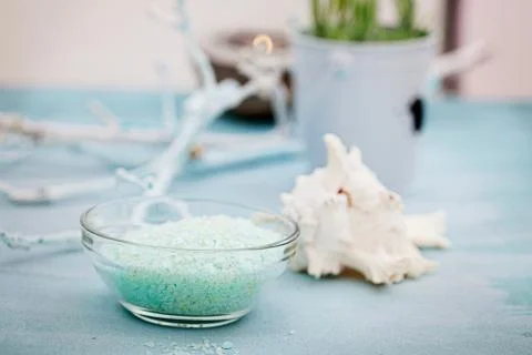 Spa and wellness setting  Stock Photos