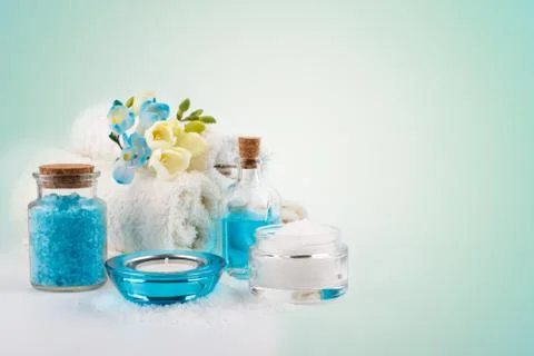 Spa and wellness setting Stock Photos