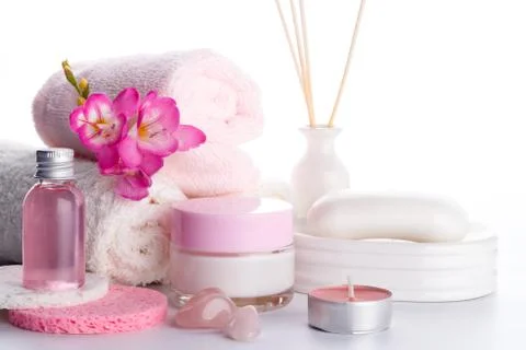 Spa and wellness setting Stock Photos