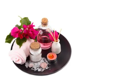 Spa and wellness setting Stock Photos