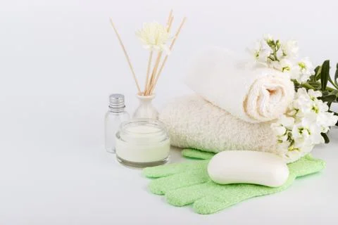 Spa and wellness setting Stock Photos