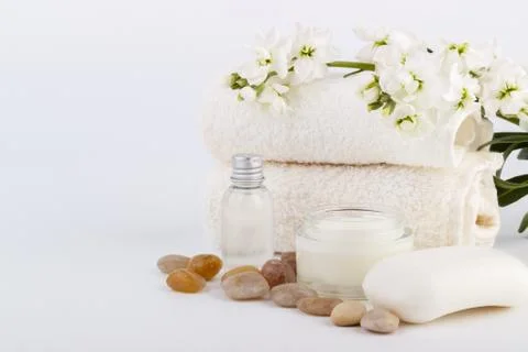 Spa and wellness setting Stock Photos