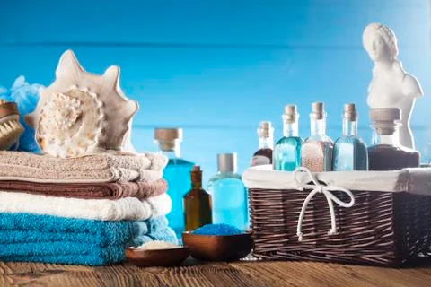 Spa and wellness theme Foto stock