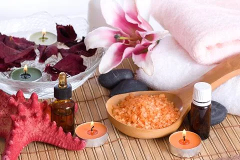 SPA background Stock Photos