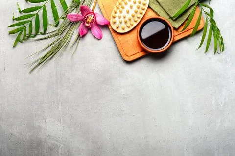 Spa background with a space for a text Stock Photos