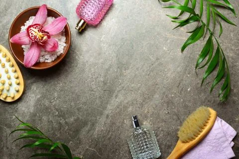 Spa background with a space for a text Stock Photos