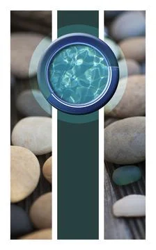 Spa backgrounds on a collage Stock Photos