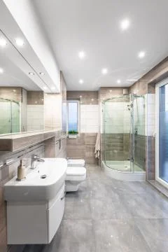 Like spa bathroom idea Stock Photos