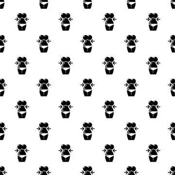 Spa body silhouette pattern vector seamless イラスト素材