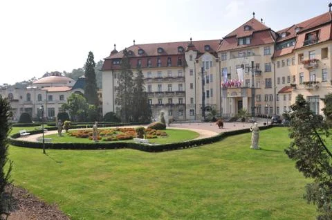 Spa building Stock Photos