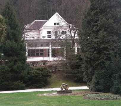 Spa building Foto stock