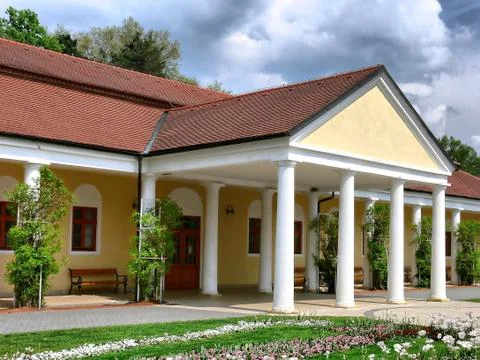 Spa building Stock Photos