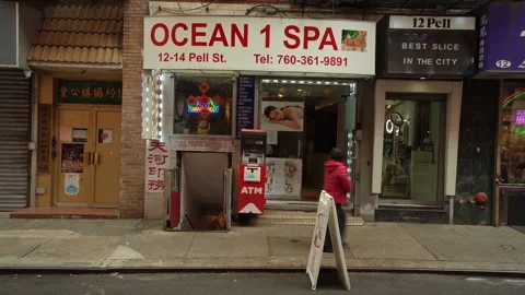 Spa in Chinatown Stock Footage 254080325