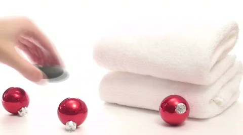 Spa Christmas theme V5 - HD Stock Footage 572370