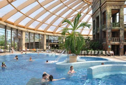 The spa complex Stock Photos