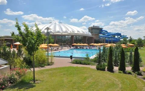 The spa complex Foto stock