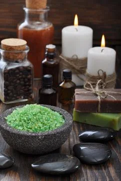 Spa composition Stock Photos