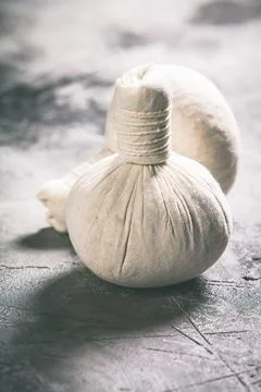 SPA composition on stone background Stock Photos
