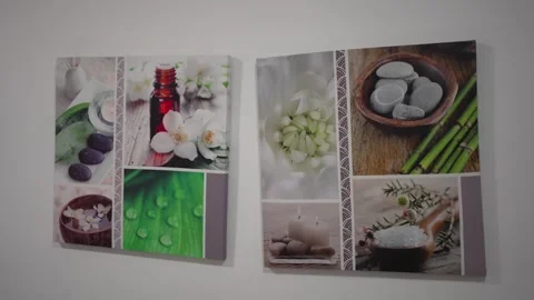 Spa concept collage with natural wellness elements 動画素材 263180403