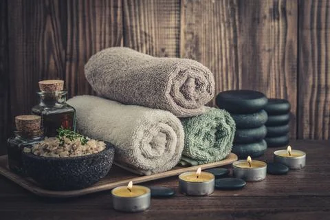 Spa concept Stock Photos