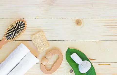 Spa Concept Top View Stock Photos