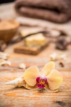 Spa decor concept Stock Photos