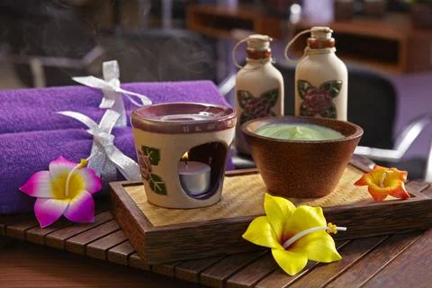 Spa equipment Stock Photos