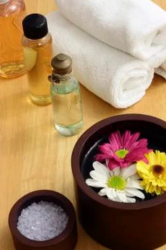 Spa essentials Stock Photos