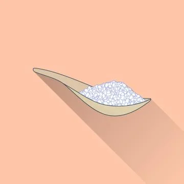 Spa flat icon. Stock Illustration