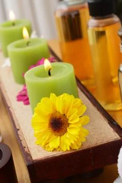 Spa flower Stock Photos