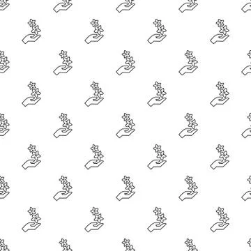 Spa hand care pattern seamless イラスト素材