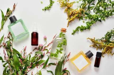 Spa herbal infusions Stock Photos